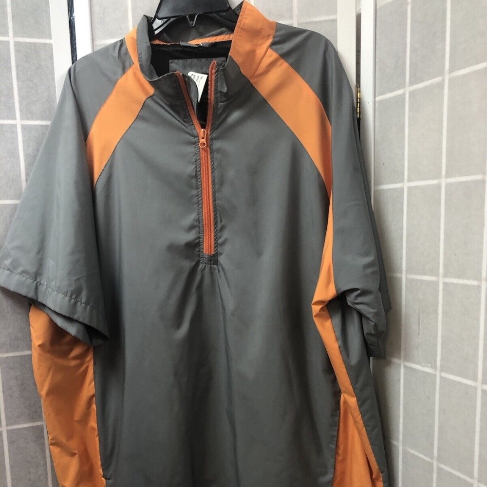 Sunderland, men, sport t shirt men,Size XL, Gray-Orange, short sleeve.!